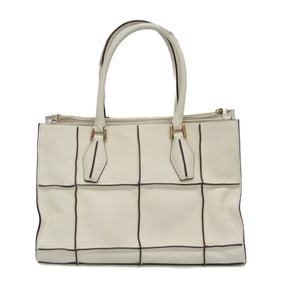 Tod's D-Cube Limited Edition Women's Leather Handbag,Tote Bag White