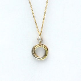 Cartier Trinity 1P Diamond Necklace Pink Gold (18K),White Gold (18K),Yellow Gold (18K) Diamond