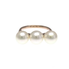 Tasaki Balance Era Ring R-4418 Pink Gold (18K) Fashion Pearl Band Ring Pink Gold