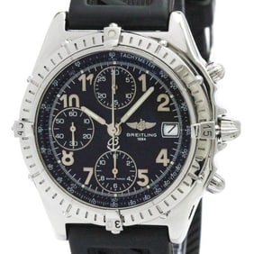 Polished BREITLING Chronomat Steel Automatic Mens Watch A13050.1 BF581031