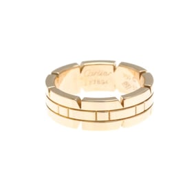 Cartier Tank Française Ring Pink Gold (18K) Fashion No Stone Band Ring Pink Gold