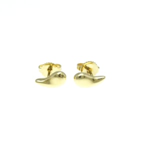 Tiffany Teardrop Earrings No Stone Yellow Gold (18K) Stud Earrings Gold