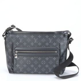 Louis Vuitton Monogram Eclipse Odysse PM Leather Shoulder Bag for Men