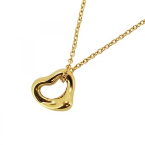 Tiffany Necklace Heart Mini 18KYG Yellow Gold Ladies