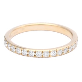 Tiffany Novo Half Eternity Ring Pink Gold (18K) Fashion Diamond Band Ring Pink Gold