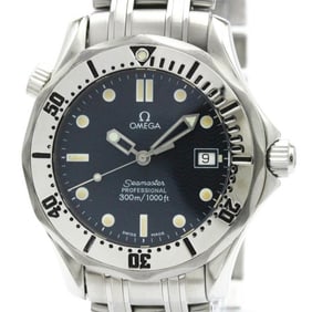 Polished OMEGA Seamaster Professional 300M Steel Mid Size Watch 2562.80