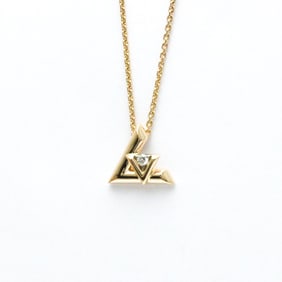 Louis Vuitton Pendant Volto One PM Q93813 Pink Gold (18K) Diamond Men,Women Fashion Pendant Necklace