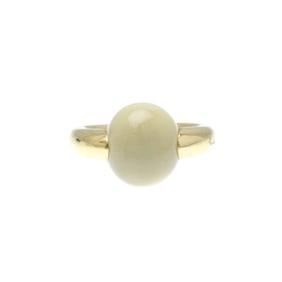 Pomellato Luna Ring Pink Gold (18K) Fashion Moonstone Band Ring Pink Gold