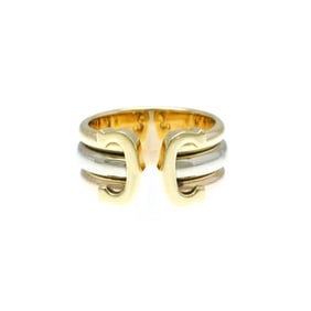 Cartier 2C Trinity Ring Pink Gold (18K),White Gold (18K),Yellow Gold (18K) Fashion No Stone Band