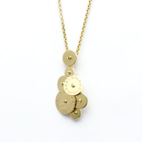 Bvlgari Cicladi Necklace Yellow Gold (18K) No Stone Men,Women Fashion Pendant Necklace (Gold)