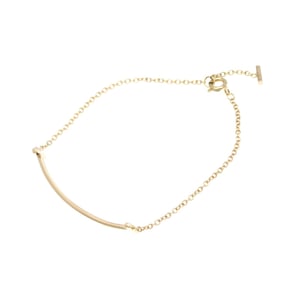 Tiffany Smile Pink Gold (18K) Charm Bracelet Pink Gold