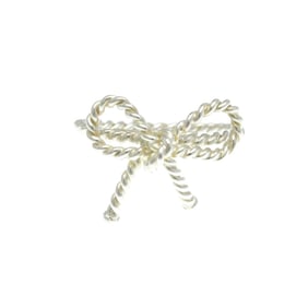 Tiffany Twisted Bow Ring Silver 925 Fashion No Stone Band Ring Silver