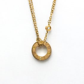 Cartier Love Circle Necklace Pink Gold (18K) Diamond Men,Women Fashion Pendant Necklace (Pink Gold)