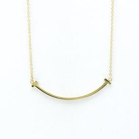 Tiffany Smile Small Necklace Yellow Gold (18K) No Stone Women,Men Fashion Necklace
