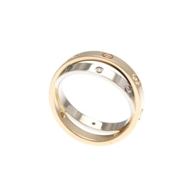 Cartier Be Love Ring Pink Gold (18K),White Gold (18K) Fashion Diamond Band Ring Pink Gold,Silver