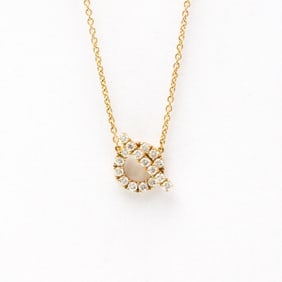 Hermes Finesse Pink Gold (18K) Diamond Men,Women Fashion Pendant Necklace (Pink Gold)