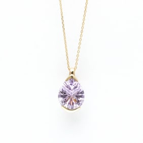 Tasaki Lumino Pendant PI-15676-18KSG-AME Pink Gold (18K) Amethyst Men,Women Fashion Pendant Necklace