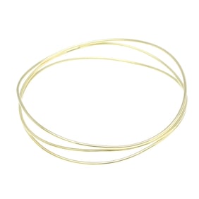 Tiffany Single Row Diamond Bangle Yellow Gold (18K) Diamond Bangle Gold