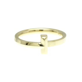Tiffany T One Ring Yellow Gold (18K) Fashion No Stone Band Ring Gold