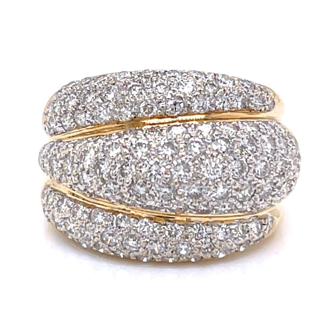 18K Yellow Gold 2.00 Ct. Diamond Ring