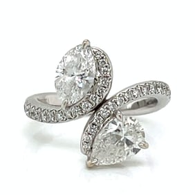 18K White Gold GIA Certified Diamond Ring