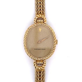 AUDEMARS PIGUET 1970â€™s 18K Yellow Gold Ladies Watch