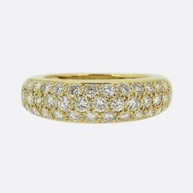Cartier PavÃ© Diamond Set Ring