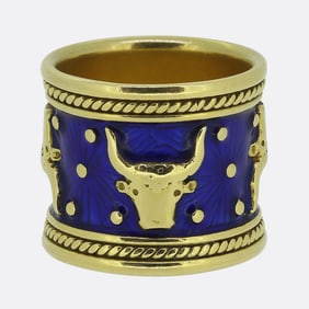 Elizabeth Gage Taurus Zodiac Sign Ring Size K (50)