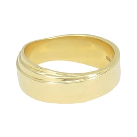 Vintage Tiffany & Co. 18k Gold Band Ring sz 9.75