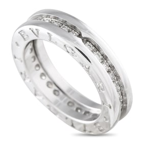 Bvlgari B.Zero1 18K White Gold Diamond Ring AN850656