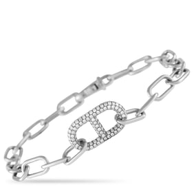 LB Exclusive 18K White Gold 1.50ct Diamond Bracelet ALB-17708