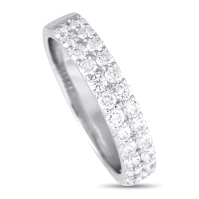 LB Exclusive 14K White Gold 0.95ct Lab Grown Diamond Ring 315D