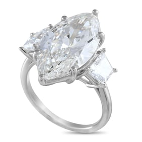LB Exclusive 14K White Gold 9.45ct Lab-Grown Diamond Ring MF21-041725
