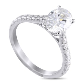 LB Exclusive 14K White Gold 2.08ct Lab-Grown Diamond Ring MF44-041725