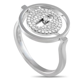 Messika Lucky Move 18K White Gold 0.25ct Diamond Ring ME07-022025