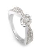 LB Exclusive 14K White Gold Diamond Promise Ring SVR010941OOW