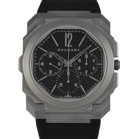 Bvlgari Octo Finissimo Chronograph GMT Watch 103371