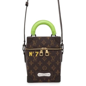 Louis Vuitton Handbag Monogram Vertical Box Trunk M59664 2way Shoulder Bag
