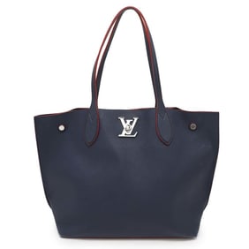 Louis Vuitton Tote Bag Rock Me Go Grained Calf Leather M52759 LOUIS VUITTON
