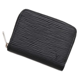 Louis Vuitton Wallets & Coin Cases Epi Zipper Purse M60152 LOUIS VUITTON Wallet Black