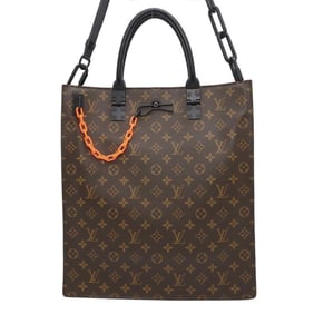 Louis Vuitton Tote Bag Monogram Solar Ray Sac Plat Virgil Abloh M44475 LOUIS VUITTON Black