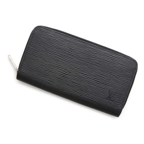 Louis Vuitton Long Wallet Epi Zippy M61857 LOUIS VUITTON Black