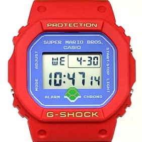 G-SHOCK CASIO Watch DW-5600SMB-4 SUPER MARIO BROTHERS Collaboration Model Infinite 1UP Released in
