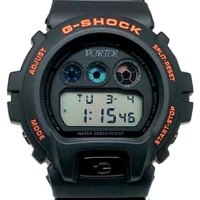 G-SHOCK CASIO Watch DW-6900FS PORTER YOSHIDA&Co. Porter Yoshida Collaboration Model Black Released