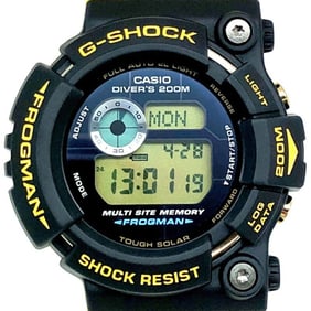 G-SHOCK CASIO Watch GW-204K-9 Frogman Irukuji 2004 Tough Solar FROGMAN International Iruka Whale