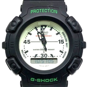 G-SHOCK CASIO Watch AW-560D-7CV M380 3rd generation ana-digi model Black Full luminous dial Overseas