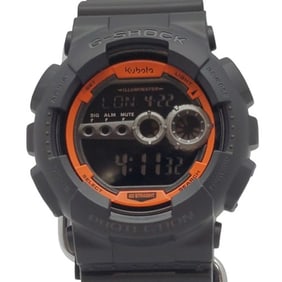 G-SHOCK CASIO Watch GD-100 Kubota Collaboration Model Campaign Prize Not for Sale Limited Black x