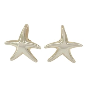 TIFFANY&Co. Tiffany Starfish Earrings 925 Silver Ladies Mikunigaoka Store