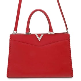 Louis Vuitton Tote Bag Monogram Very Zip M54146 2way Red