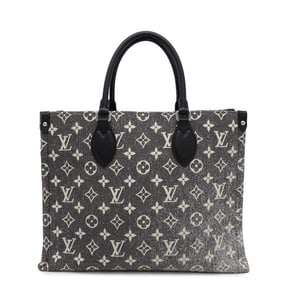 Louis Vuitton Tote Bag Monogram Jacquard Denim On the Go MM M46448 LOUIS VUITTON